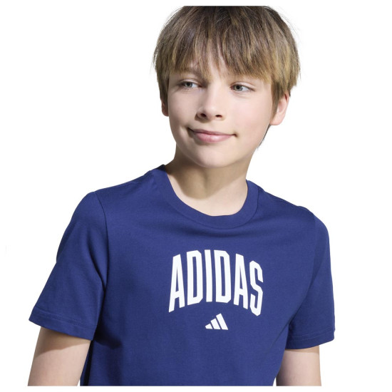 Adidas Παιδική κοντομάνικη μπλούζα Collegiate Graphic Tee